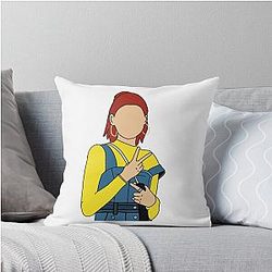 Hoyeon Jung Throw Pillow