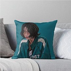 Hoyeon Jung Throw Pillow