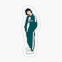 Squid Hoyeon Jung Sticker