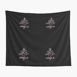 Keep Calm and Let Hudson Handle It Tapestry