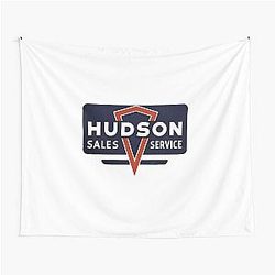 Vintage Hudson Sales Service Tapestry