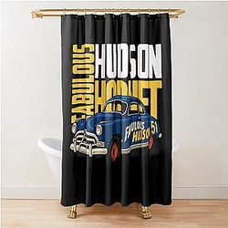 Fabulous Hudson Hornet Shower Curtain