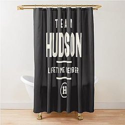 Team Hudson Lifetime Member Hudson Shower Curtain