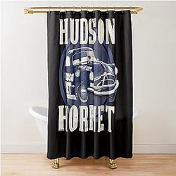 Hudson Hornet Shower Curtain