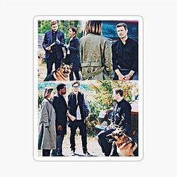 Hudson and Rex Sticker
