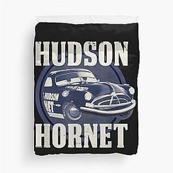 Hudson Hornet Duvet Cover