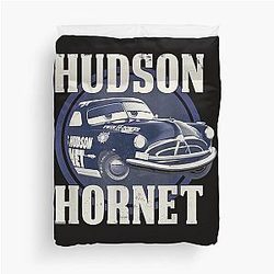 Hudson Hornet Duvet Cover