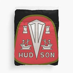 Retro Car Logos Hudson Duvet Cover