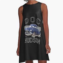Cars Boys Docs Hudson A-Line Dress