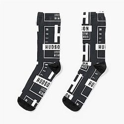 Hudson Personalized Name Birthday Gift Socks