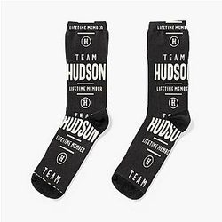 Team Hudson Lifetime Member - Name Socks