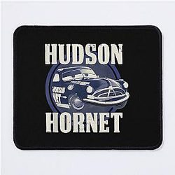 Hudson Hornet Badge Mouse Pad
