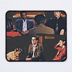 Hudson and Rex mouse pad