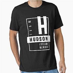 Hudson Personalized Name Birthday Gift T-Shirt