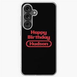 Hudson Birthday Gift Video Games Soft Case Galaxy S Case