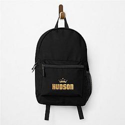 Hudson Personalized Funny Custom Name Design for Men and Boys Backpack