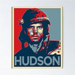 Hudson Inspired by Aliens Poster