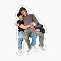 Heated Rivalry Hudson and Connor Sticker