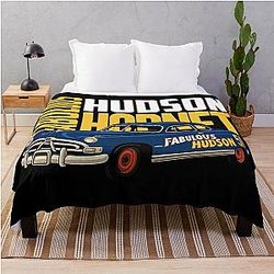 Hudson Hornet Throw Blanket