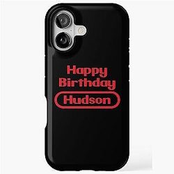 Hudson Happy Birthday Gift Video Game Tough Case