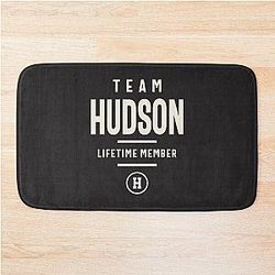 Team Hudson - Lifetime Member Hudson Name Bath Mat