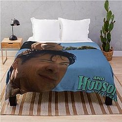 Hudson Williams Laufey Music Video Mad Wasian Throw Blanket