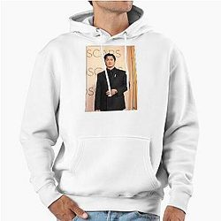 Hudson Williams of Heated Rivalry looking stylish at the Oscars Pullover Hoodie
