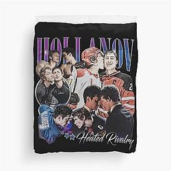 Hudson Williams Connor Storrie Bootleg 90s Duvet Cover