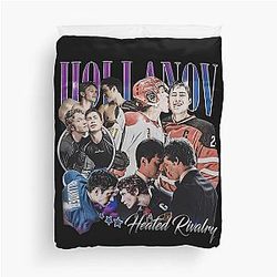 Hudson Williams Connor Storrie 90s Duvet Cover