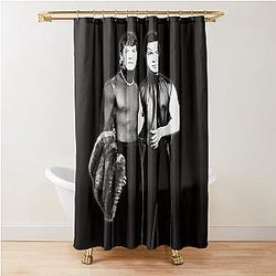 Hudson Williams and Connor Storrie Shower Curtain