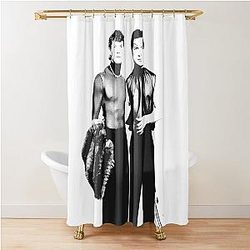 Hudson Williams and Connor Storrie Shower Curtain