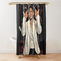 Hudson Williams Heated Rivalry Golden Globes fan art Shower Curtain