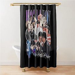 Hudson Williams Connor Storrie Bootleg Shower Curtain