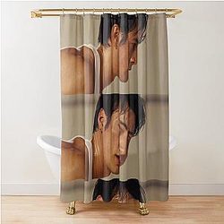 Steamy Hudson Williams Collage Shower Curtain