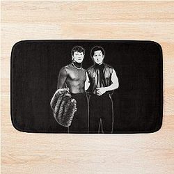 Hudson Williams and Connor Storrie Bath Mat