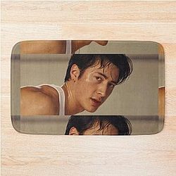 Steamy Hudson Williams Collage Bath Mat