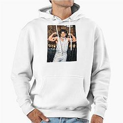 Hudson Williams of Heated Rivalry and his Muscles Fan Art Pullover Hoodie