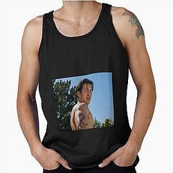Hudson Williams Shirtless Tank Top