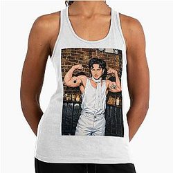 Hudson Williams from Heated Rivalry and his Muscles Racerback Tank Top