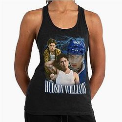 Hudson Williams Retro Style Racerback Top
