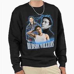Hudson Williams Retro Style Sweatshirt