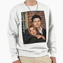Hudson Williams and Sophie Nélisse Heated Rivalry Pullover Sweatshirt