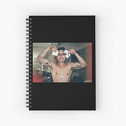 Hudson Williams Black Swan Met Gala Spiral Notebook