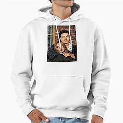Hudson Williams and Sophie Nelisse from Heated Rivalry fan art Pullover Hoodie