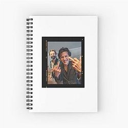 Hudson Williams Photo Spiral Notebook