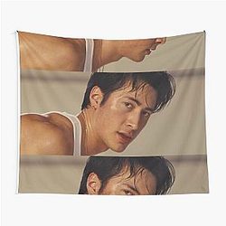 Steamy Hudson Williams Collage Pretty Tapestry