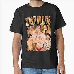 Hudson Williams Vintage 90s Bootleg Classic T Shirt