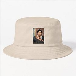 Hudson Williams and Sophie Nelisse from Heated Rivalry fan art Bucket Hat