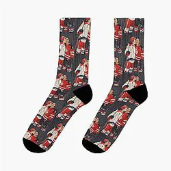 Connor Storrie from Heated Rivalry (fan art) Socks