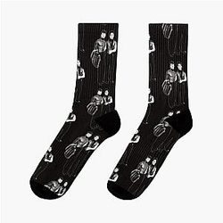 Hudson Williams and Connor Storrie Socks